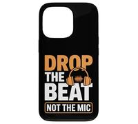Drop The Beat, non l'ingegnere audio del microfono Custodia per iPhone 13 Pro