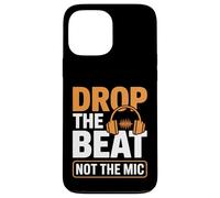 Drop The Beat, non l'ingegnere audio del microfono Custodia per iPhone 13 Pro Max