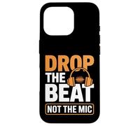 Drop The Beat, non l'ingegnere audio del microfono Custodia per iPhone 16 Pro