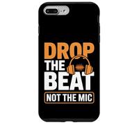 Drop The Beat, non l'ingegnere audio del microfono Custodia per iPhone 7 Plus/8 Plus