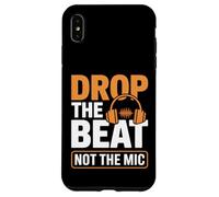 Drop The Beat, non l'ingegnere audio del microfono Custodia per iPhone XS Max