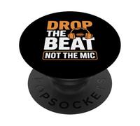 Drop The Beat, non l'ingegnere audio del microfono PopSockets PopGrip Adesivo