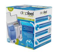 Dropfeel - Idropulsore Dentale Professionale Family Jet, 5 Beccucci Inclusi, Ser