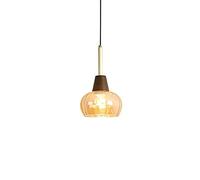 Dropiumina nostalgica a sospensione singola sospensione leggera lampada appesa creatività e27 paralume del lampadario adatto per la sala da pranzo del portico a soppalco ristorante decorativo