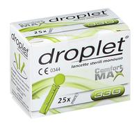 Droplet LANCETTE PUNGIDITO DROPLET COMFORT MAX GAUGE 33 25 PEZZI