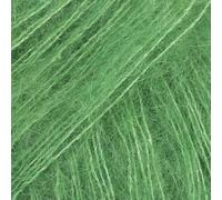 Drops Filato di mohair e seta per bambini, 0 o pizzo, 2 strati, 25,5 g per gomitolo (48 verde pappagallo)