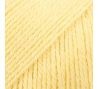 DROPS Flora 26 UNI Lemonade - Gomitolo di lana e alpaca per lavori a maglia e uncinetto