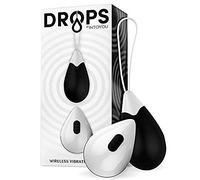 DROPS HUEVO VIBRADOR CONTROL REMOTO USB SILICONA NEGRO