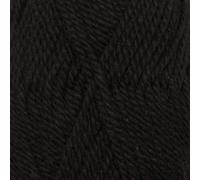 DROPS Gomitolo di lana per lavori a maglia, Nepal Alpaca Aran, adatto per accessori - 8903 UNI Black