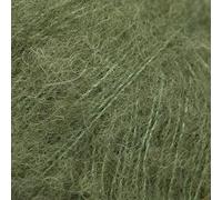 DROPS Seta Alpaca Spazzolata 32 Verde Muschio