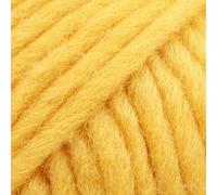 Filato per lavori a maglia in pura lana, super ingombrante, eschimo, 1,8 oz, 55 metri per gomitolo 24 giallo.