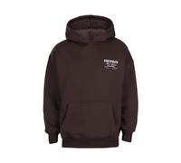 Dropsize Felpa 'Success' cioccolato / bianco Uomo Dropsize M