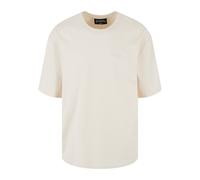 Dropsize Maglietta 'Dove 2.0' écru / marrone / giallo / nero Uomo Dropsize L