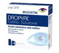 Bruschettini Dropyal 20 Monodose Collirio 0,65 Ml 0,015 G/100 Ml