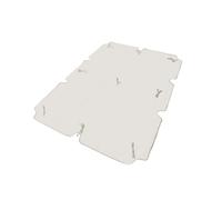 Telo di ricambio per dondolo da giardino 2 posti in poliestere idrorepellente 165x112x1h cm - Beige