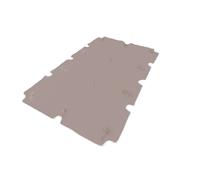Telo di ricambio per dondolo da giardino 3 posti in poliestere idrorepellente 200x112x1h cm - Tan