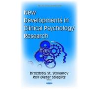 Drozdstoj St Sto New Developments in Clinical Psychology Res (Copertina rigida)