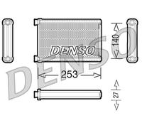 DRR05005 DENSO Scambiatore calore, Riscaldamento abitacolo per BMW