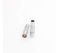 DRRI 1B PHG e FGG 5 pin Push-Pull connettore circolare maschio spina & colore dell'argento dell'incavo femminile