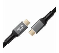 DRRI 8K 60Hz 4K 60Hz 240W 80Gbps USB C a USB C PD Cavo dati di ricarica rapida per iPhone 17 16 15 Pro Max, Samsung Galaxy, Android/MacBook, computer portatili