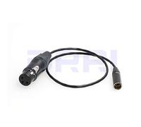 DRRI Blackmagic Video Assist 4 K BMD BMPCC cavi audio mini XLR a XLR