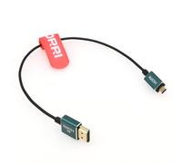 DRRI Cavo ad alta velocità 8K da micro HDMI a HDMI 2.1 per monitor Canon EOS R5 M6 Mk2 | FujiFilm X-T | Nikon Z6 Z9 a Atomos Ninja 5