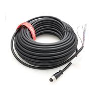 DRRI Cavo di alimentazione I/O M12 A-Code a 17 pin per sistema di visione in-sight Cognex 3D-L4000 CCB-PWIO17-S-05