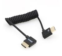 DRRI Cavo intrecciato HDMI 2.1 ad alta velocità 8K/60Hz 4K/120Hz 48Gbps per Sony FX3 FX30 A7R-V FS700U, Z Cam, Panasonic Lumix S5I S5iiX fotocamera BMPCC4K a monitor Atomos Ninja V/BM5