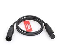 DRRI Cavo per microfono da XLR maschio a 3 pin XLR femmina, per microfono Shure SM, esibizioni live sound in studio, preamplificatori, sistemi di altoparlanti