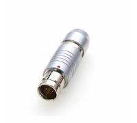 DRRI Fischer S104 - Connettore push-pull impermeabile IP68, 7 pin, maschio