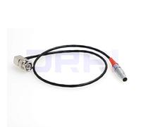 DRRI LTC-Out - Cavo con codice temporale Lockit a 5 pin LEMO a BNC per ARRI Mini Straight BNC cable