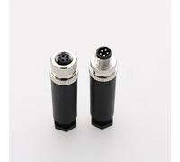 DRRI M8 5pin B Codifica Maschio Femmina Sensore Circolare Impermeabile Collegamento Rapido e Disconnessione Connettore a Vite Tipo 2 Pz