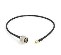 DRRI N maschio a maschio RP-SMA RG58/U 50 ohm cavo di prolunga coassiale a bassa perdita per radio a antenna 1M