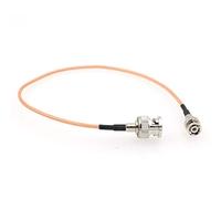 DRRI RG316 RF Pigtail BNC maschio a Mini BNC maschio dritto Jumper cavo coassiale per Atomos Samurai