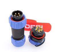 DRRI SP2110 - Connettore a flangia Weipu in plastica impermeabile IP68 SP21 5 pin