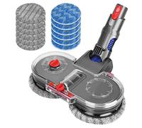 DrRobor Spazzola Lavapavimenti per Dyson V12 (Non per SV12) Detect Slim Aspirapolvere con Serbatoio dell'Acqua Rimovibile, 12 Tamponi Lavabile