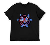 DRseUY Chvrches The Bones of What You Believe Men's Black T-Shirt Colour21 XXL