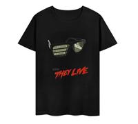 DRseUY They Live v5 T-Shirt Movie John Carpenter S