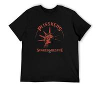 DRseUY ximen Escape from York Snake Plissken Search And Rescue Black t-Shirt Colour11 3XL