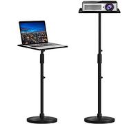 Drsn Supporto per Proiettore, Regolabile in Altezza 80-150 cm, Girevole a 360°, Portata 2kg, Supporto a Pavimento Compatibile con Pico-proiettori, Telecamere, DV, Trail Camera e Altre Attrezzature