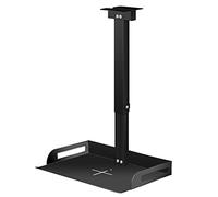 Drsn Supporto per Videoproiettore Universale da Soffitto/Muro, Cuscinetto 5 KG, Vassoio 35x22 CM, 34-56 CM Regolabile, Supporto da Soffitto per Proiettore, Videocamere Videoconferenze, Router