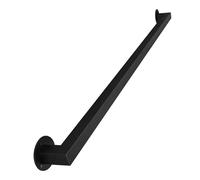 Drsyffsup Corrimano Neri per Scale, ringhiere per corrimano per Scale, corrimano Antiscivolo a Parete per soppalchi Interni di casa, gradini, Scale in Ferro battuto(30cm)