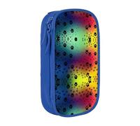 DRTGEDS Astuccio con motivo Paw Prints, astuccio per matite con scomparti multipli, astuccio portatile, astuccio per penne colorate per ufficio