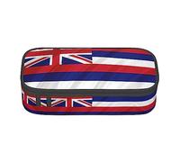 DRTGEDS Astuccio portamatite con cactus, fenicottero e rose, astuccio multi- slot, astuccio portatile, astuccio per penne colorate per ufficio, Bandiera delle Hawaii Americana, Taglia unica, Sportivo