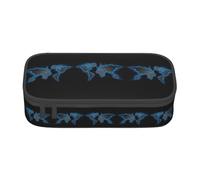 DRTGEDS Astuccio portamatite con mappa del mondo, astuccio multi-slot, astuccio portatile, astuccio per penne colorate per ufficio