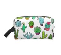DRTGEDS Bella borsa da toilette succulenta per gli uomini, borsa portatile da viaggio per articoli da toeletta, borsa da barba, piccola borsa, Bella succulenta, Taglia unica