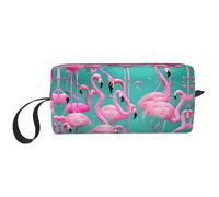 DRTGEDS Bella Rosa Fenicotteri Cosmetici Borse Per Le Donne Piccola Borsa Di Trucco Per La Borsa Per Il Trucco Della Borsa Di Trucco, Graziosi fenicotteri rosa, Taglia unica
