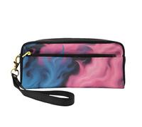 DRTGEDS Borsa cosmetica da viaggio blu e rossa con fuoco, borse per trucco per donne, custodia organizer da viaggio, Nero, One Size