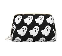 DRTGEDS Borsa da toilette da viaggio con fantasma bianco carino, borsa per trucchi da viaggio, mini borsa per cosmetici da donna, bianco, Taglia unica