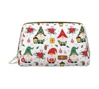 DRTGEDS Borsa da toilette da viaggio con gnomo, borsa per trucchi da viaggio, mini borsa per cosmetici da donna, bianca, taglia unica, bianco, Taglia unica